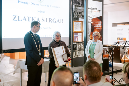 Prejemnica Prežihove plakete Zlatka Strgar